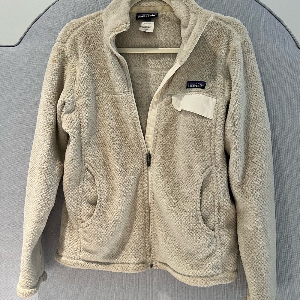 Patagonia Women's Tan Teddy Jacket